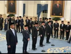 PRESIDEN PRABOWO RESHUFFLE KABINET, 5 MENTERI DIGANTI DAN 1 KEMENTERIAN BARU DIBENTUK